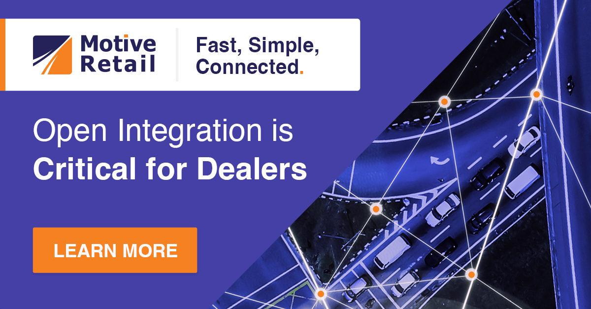 Dealers Stake in the Digital Future Depends on Open Integration